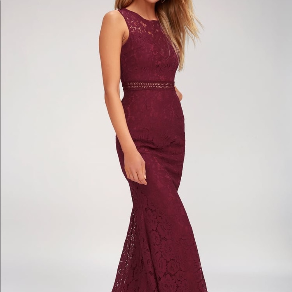 Music of the Heart Lace Maxi Gown